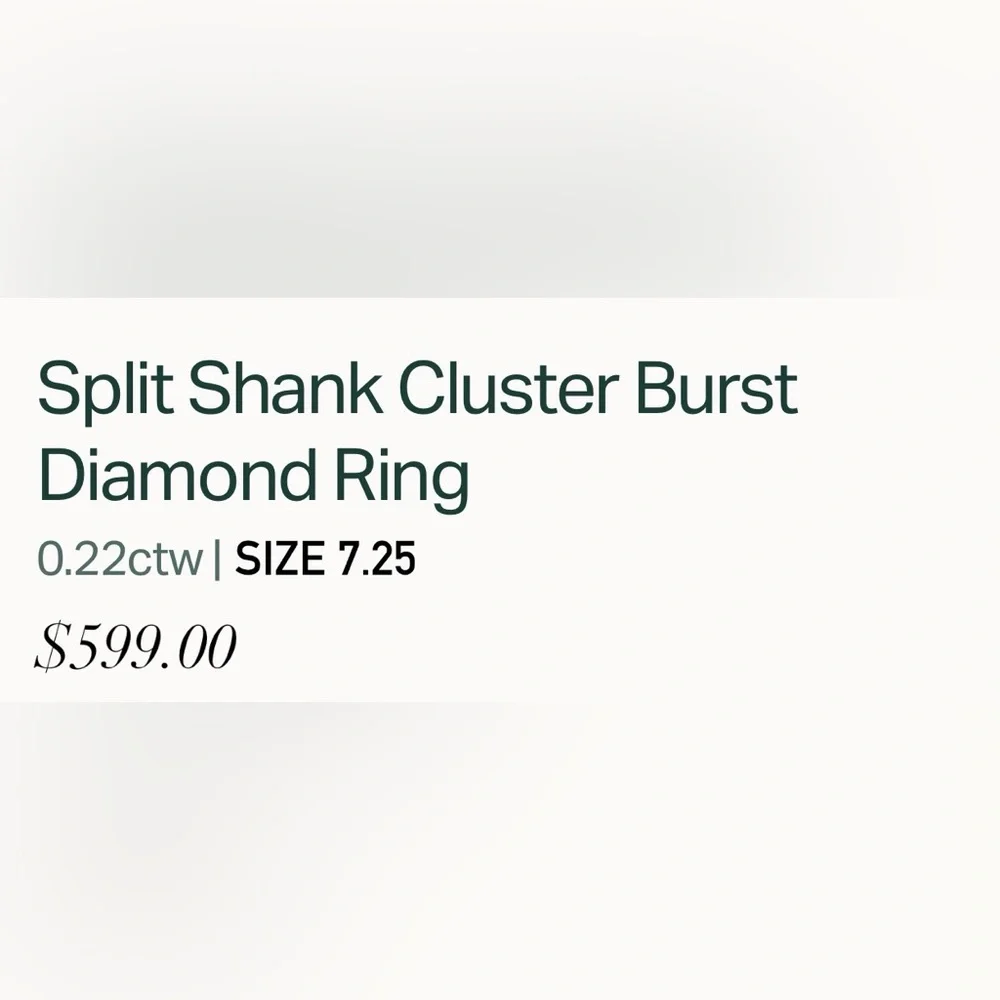 14k White Gold Ring - Picture 6 of 6